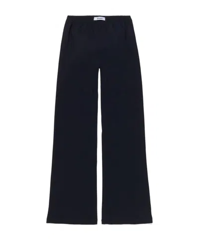 Gimaguas Lace-up Casual Pants In Black