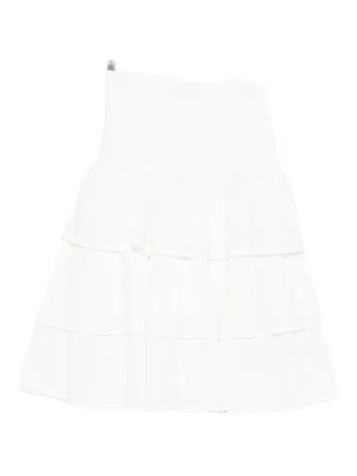 Gimaguas Layered Skirt In White