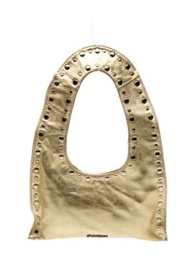 Pre-owned Gimaguas Leather Top Handle Bag