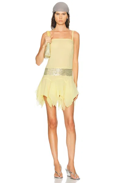 Gimaguas Leila Mini Dress In Yellow