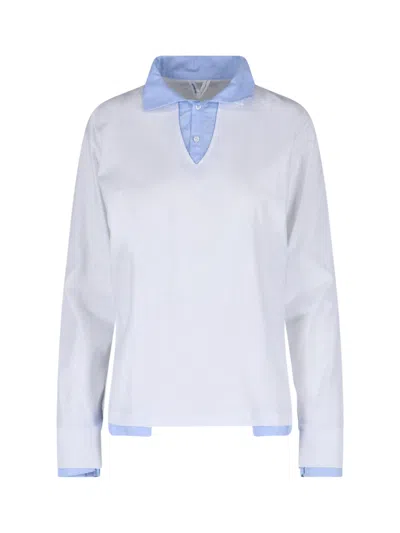 Gimaguas Light & Natural 100% Cotton Crewneck Sweater For Women In White