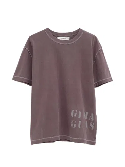 Gimaguas Logo-print T-shirt In Brown