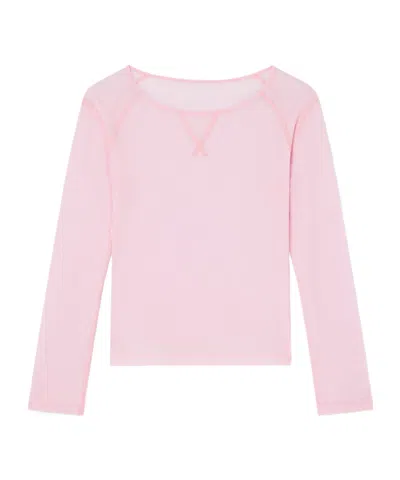Gimaguas Long-sleeve T-shirt In Pink