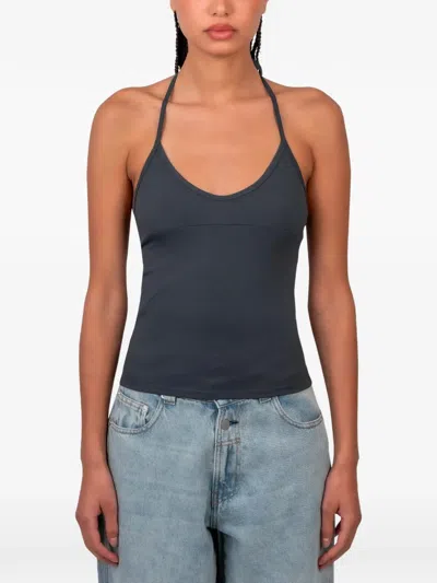 Gimaguas Lula Halter-neck Top In Blue
