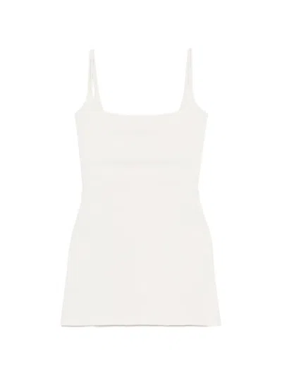 Gimaguas Lula Square-neck Mini Dress In White