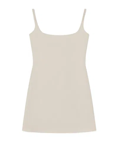 Gimaguas Lula Stretch Mini Dress In Brown