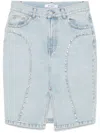 Gimaguas Luna Midi Skirt In Blue