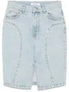 Gimaguas Luna Midi Skirt In Blue