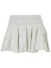Gimaguas Blue Marta Miniskirt In Grey