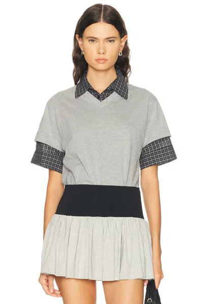 Gimaguas Mauri Polo Top In Gray
