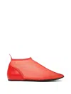 Gimaguas Mesh Bailarina Boot Flat In Red