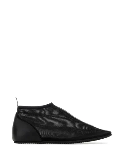 Gimaguas Mesh Ankle Slip-on Sneakers In Black