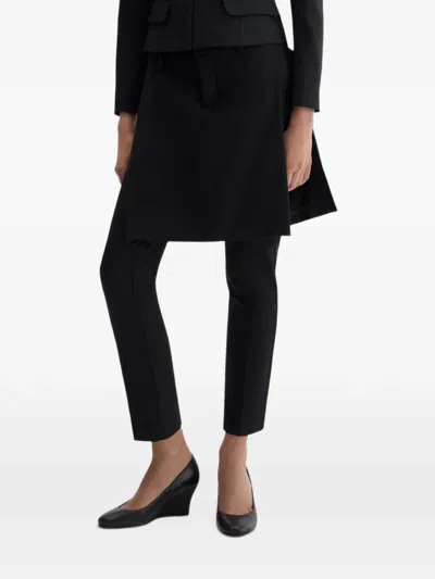 Gimaguas Mia Layered-skirt Trousers In Black