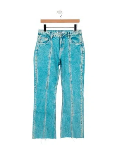 Pre-owned Gimaguas Mid-rise Straight Leg Jeans W/ Tags In Blue