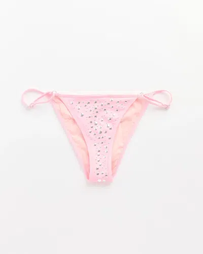 Gimaguas Mini Bikini Bottom In Pink