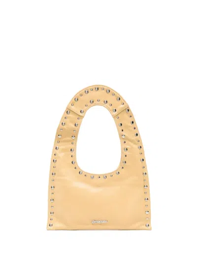 Gimaguas Mini Franca Shoulder Bag In Yellow