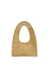 Gimaguas Mini Franca Studded Tote Bag In Gold