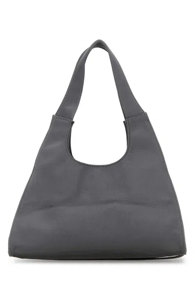 Gimaguas Mini Maria Saten Bag In Silver