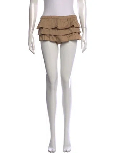 Pre-owned Gimaguas Mini Shorts W/ Tags In Brown