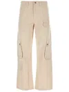Gimaguas Sand Cotton Morris Cargo Pants In Neutrals