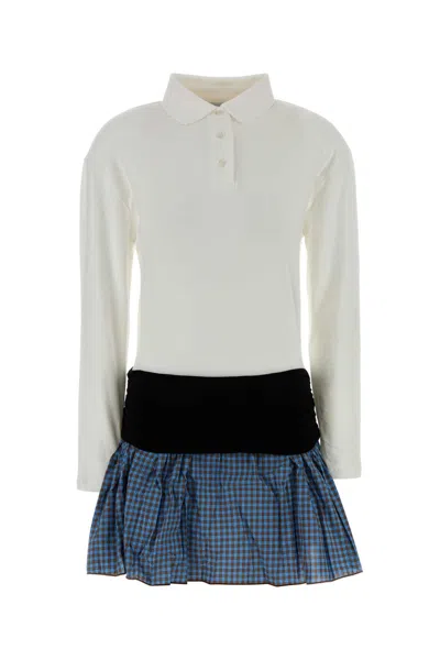 Gimaguas Multicolor Stretch Cotton Chico Mini Polo Dress