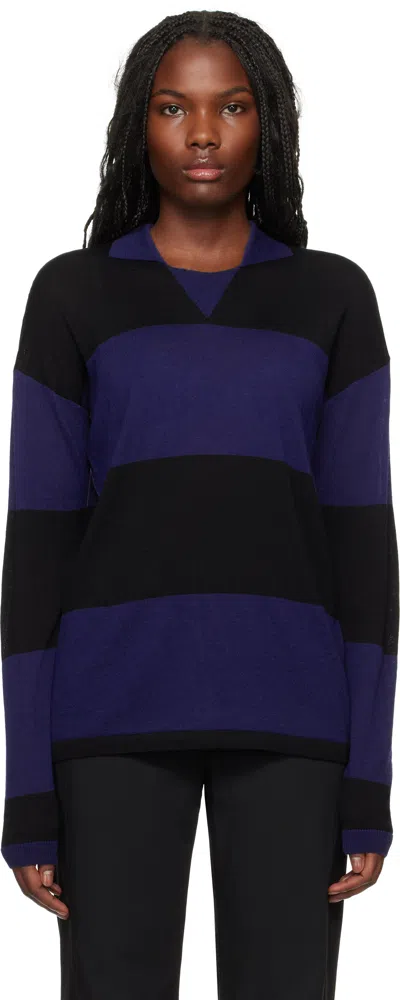 Gimaguas Navy & Black Jess Polo In Navy/black