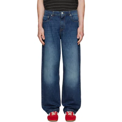 Gimaguas Navy Charlie Jeans In Blue