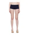 Gimaguas Cherry Fine-ribbed Short In Blue