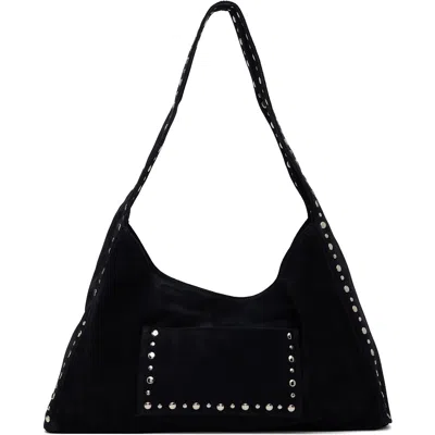 Gimaguas Navy Maxi Franca Bag In Black