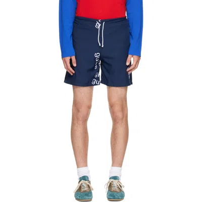 Gimaguas ネイビー Travel ショートパンツ In Blue