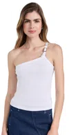 Gimaguas White Nicki Tank Top In White