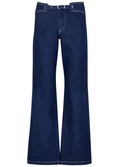 Gimaguas Nicole Flared-leg Jeans In Blue | ModeSens