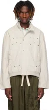Gimaguas Off-white Jakob Jacket In Beige