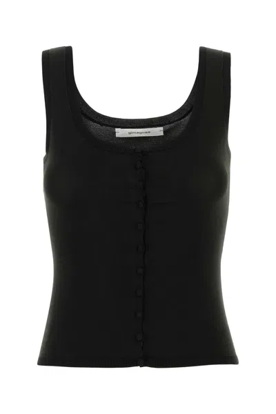 Gimaguas Oscar Tank Top T-shirt For Women In Black
