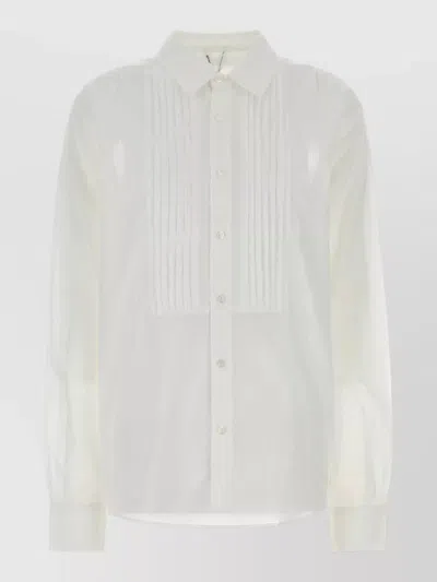 Gimaguas Oversize Alfred Cotton Shirt Long Sleeves In Burgundy