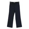 Gimaguas Detailed Straight Trousers In Blue