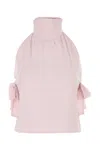 Gimaguas Pastel Pink Cotton Reta Top In Pink