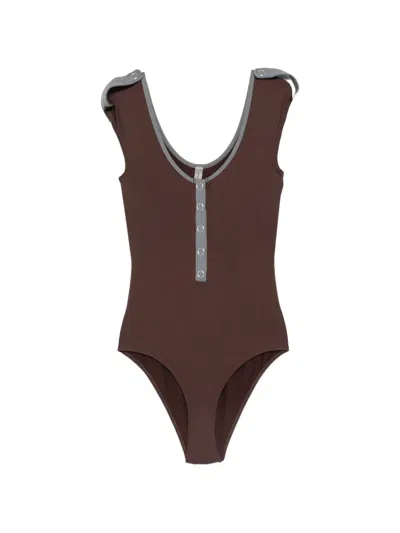 Gimaguas Petra Swimsuit In Brown