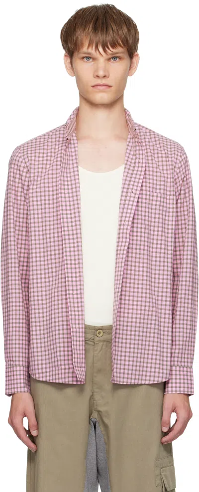 Gimaguas Pink & Green Jeremy Ls Shirt