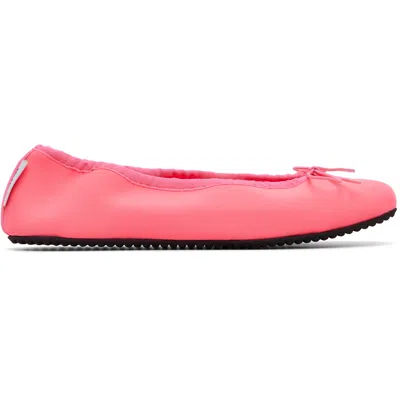 Gimaguas Pink Bailarina Neoprene Ballerina Flats In Multi