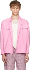 Gimaguas Pink Barrie Ls Shirt In Pink
