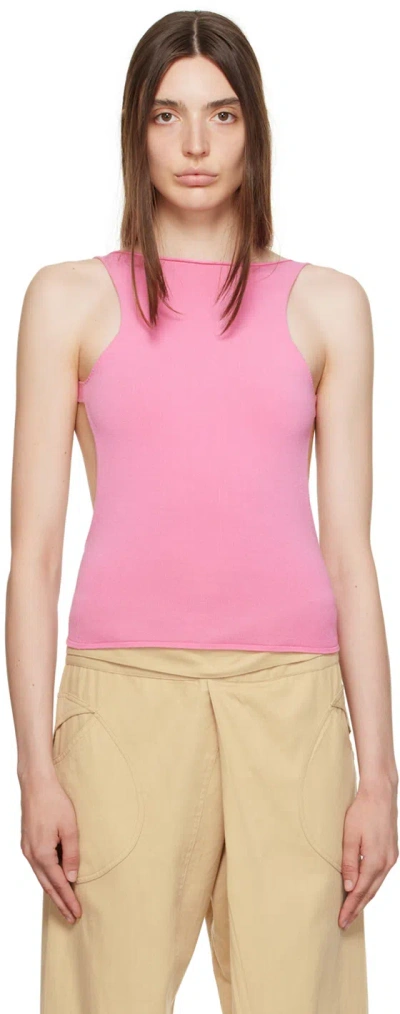 Gimaguas Pink Gatt Tank Top