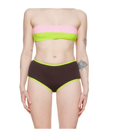 GIMAGUAS PINK  GREEN LANAI BIKINI TOP