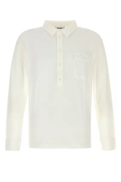 GIMAGUAS GIMAGUAS WHITE COTTON TRISTAN POLO SHIRT