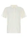 Gimaguas Cotton Tristan Polo Shirt With Chest Pocket In White