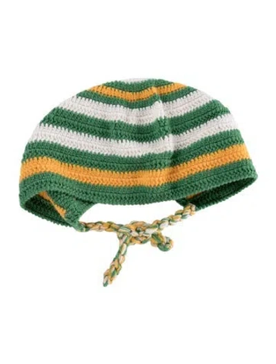 Pre-owned Gimaguas Printed Hat In Green