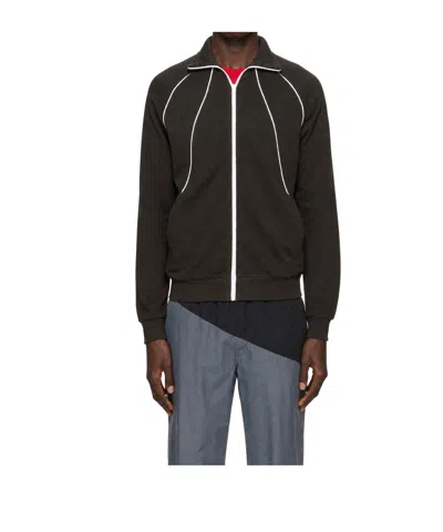 Gimaguas Raglan-sleeve Sweatshirt In Gray