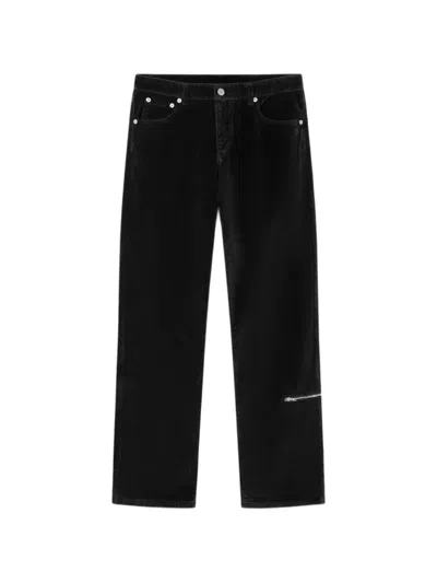Gimaguas Ralph Zip-detail Trousers In Black