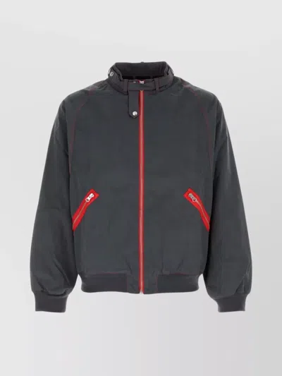 GIMAGUAS RIBBED CUFF JACKET FEATURING FRONT POCKETS
