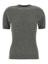 Gimaguas Grey Wool Blend Rina Sweater In Gray
